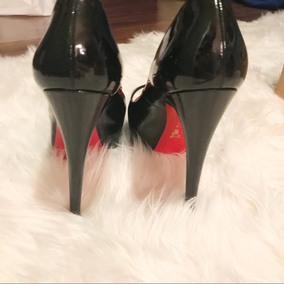 Christian Louboutin Black/red Palais  SOLD - Picture 3 of 7
